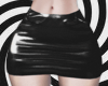 BB! Latex Skirt  - Black