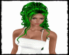 Green Curling Braid Hair
