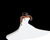 white gown slim