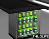 Black Table & Fridge
