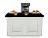 white coffee cabinet