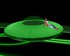 Green Neon UFO