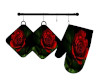 Kitchen Pot Holders Rose