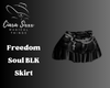 Freedom Soul BLK Skirt