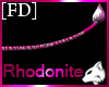 Rhodonite Mouse Tail