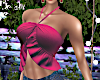Summer Berry Halter Top