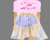 Prissy Sissy Tee/shorts