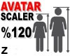 Z| Avatar Scaler %120