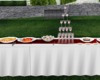 WEDDING BUFFET TABLE