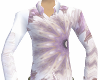 Purple Flower PJ top