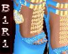 Eva blue heels