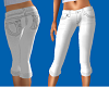 TF* White Capri Shorts