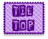 Purple Plaid Tie Top