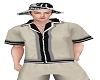 Hat summer Beige