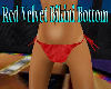 Red velvet bikini bottom