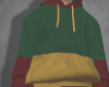 color block hoodie
