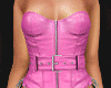 $ chained corset neon