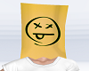 yellow paperbag mask