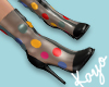 0123 Colorful Dot Boots