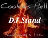 Flaming DJ Stand