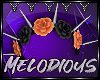 M♪ Orange Goth Tiara