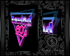 rewind 80s 3D sign