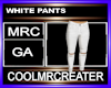 WHITE PANTS