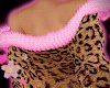 ! y2k fur cardigan <33