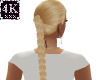 4K Blonde Braid