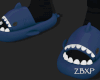 Blue Shark Slippers
