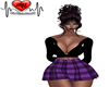 Renee Purple Plaid Fit