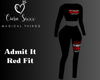 Admit It Red Fit