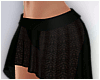 {F} Black Lace Skirt
