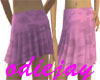 (J) Pink Marbled Skirt