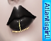 Gold Lip Ring