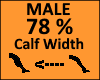 Calf Scaler 78% Male