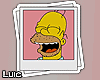 Cutout. Homer Simpson
