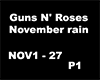 November Rain P1