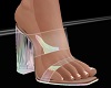 *Holo Glass Sandals*