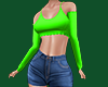 [H4] Casual Green Outfit