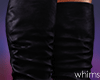 Neon Dragon Black Boots