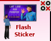 Spock Tribute Sticker