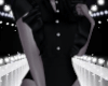 Black Ruffled Bodysuit