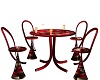 ~LL~RED TABLE FOR 4