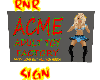 ~RnR~ACME ADULT TOY SIGN