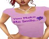 Make Me Smile t shirt