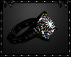 Gothic Dark Diamond Ring