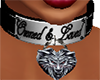 Owned Loved Wolf Collar