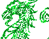 Dragon-Green Animated