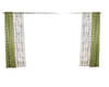 SAGE AND WHITE CURTAIN